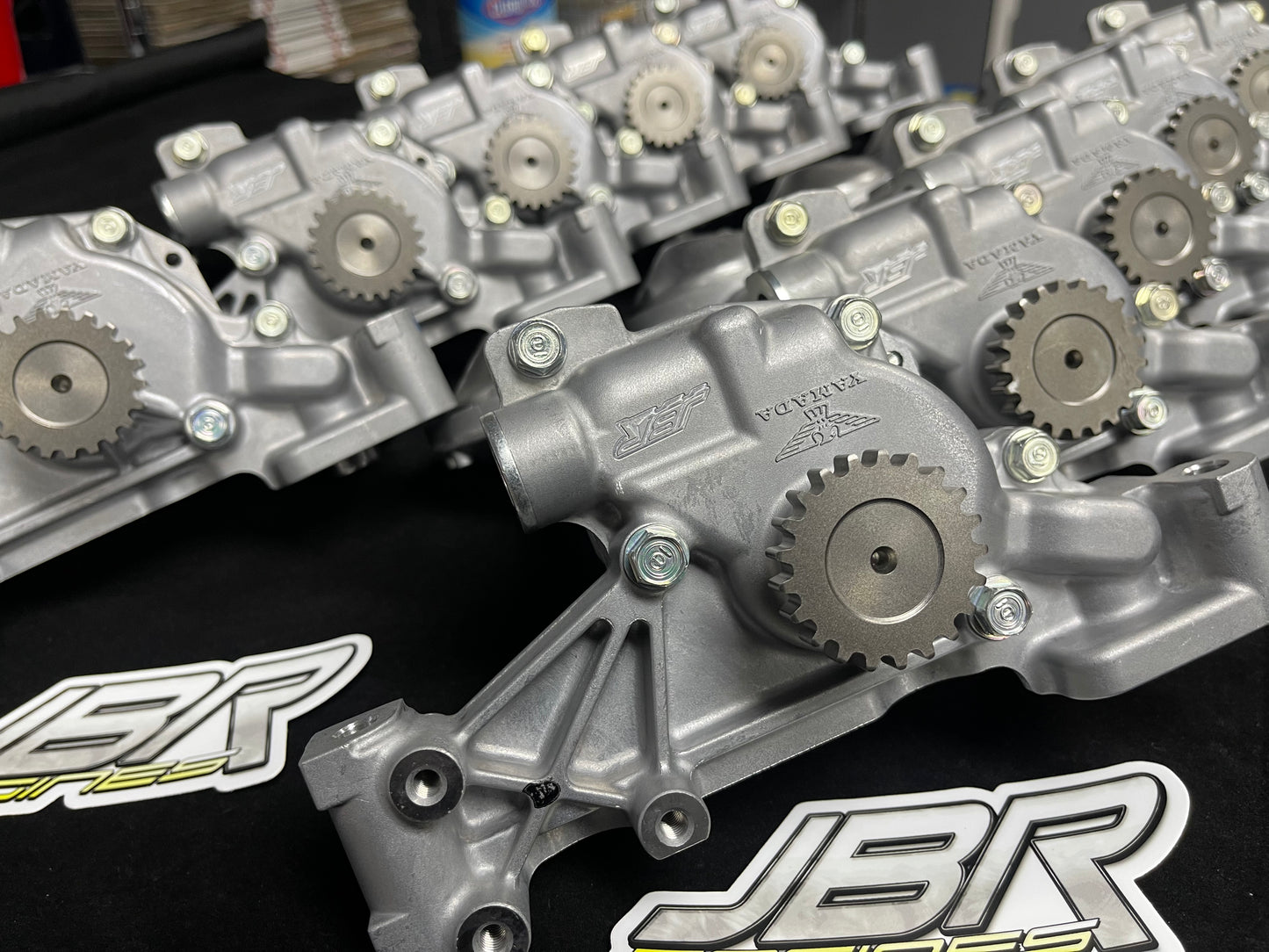 Ported PRB oil pump.